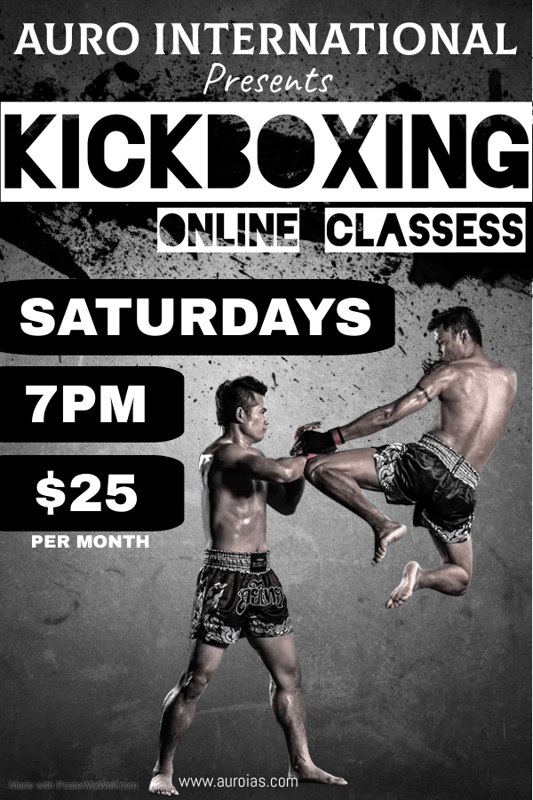 Kickboxing Classess - Made with PosterMyWall